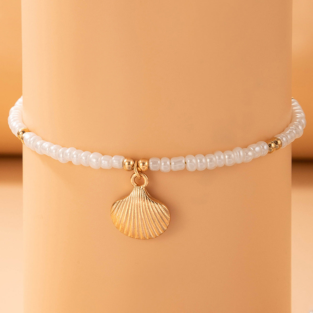 Beach Vacation Shell Anklet - Bohemian Style Seashell Ankle Bracelet - DropOnline.co