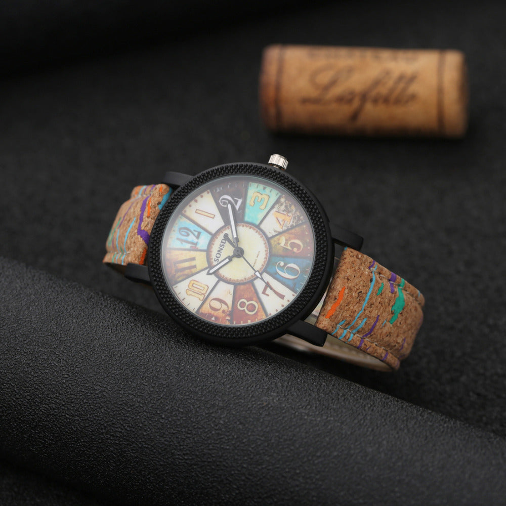 Casual Vintage Leather Women Quartz Wrist Watch Gift Clock - DropOnline.co