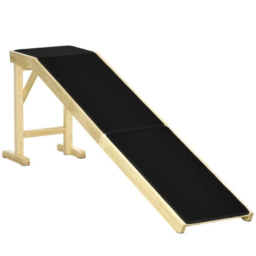 Ramp For Dog Bed, Pet Ramp For Dog With Non-slip Carpet And Top Platform - DropOnline.co