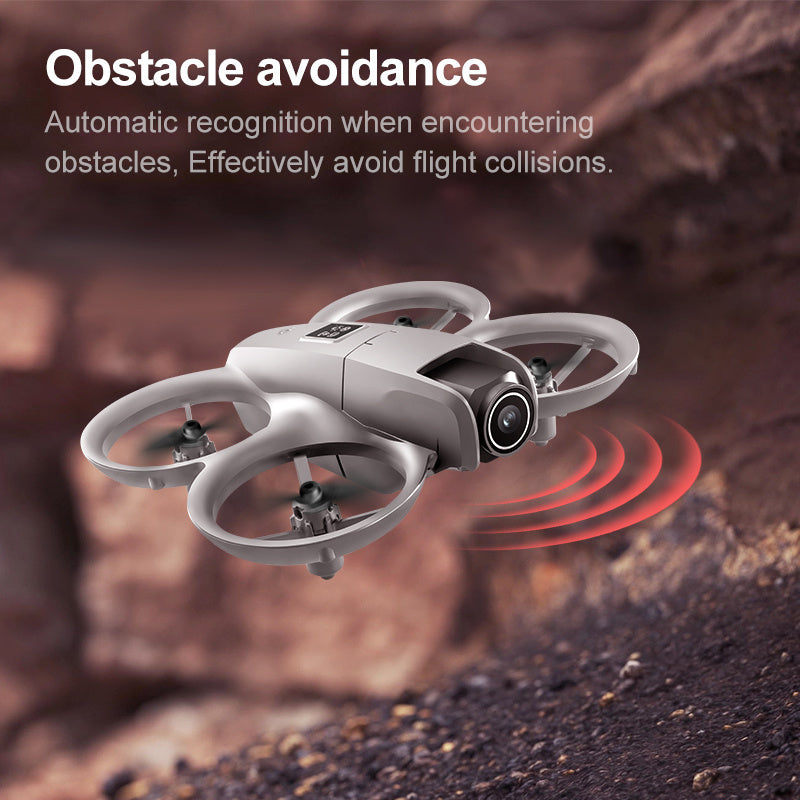 GT3 Small Unmanned Aerial Vehicle, Optical Flow Hovering, Stable Flight, Propeller Protection, Safe Flight, Equipped With Dual Cameras, Electrically Adjustable, Easy To Operate, Easy To Get Started, S - DropOnline.co