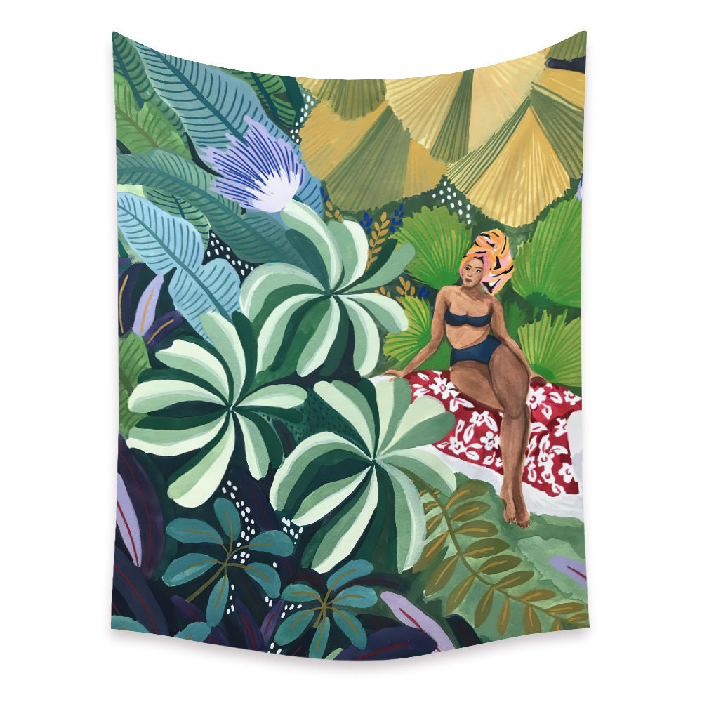 Bedroom Wall Decor Background Fabric Tapestry - Large Decorative Wall Hanging for Home - DropOnline.co