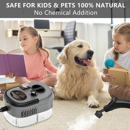 2500W Handheld Steam Cleaner - High-Pressure Multi-Surface Cleaning System