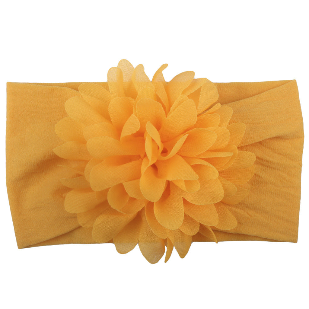 Chiffon Flower Baby Headband - Cute Princess Hair Accessories for Infant Girls - DropOnline.co