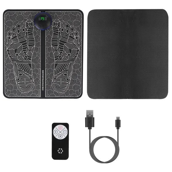 Foot Massage Pad Electric Stimulator Massager Unit Leg Reshaping Muscle Pain Relax - DropOnline.co