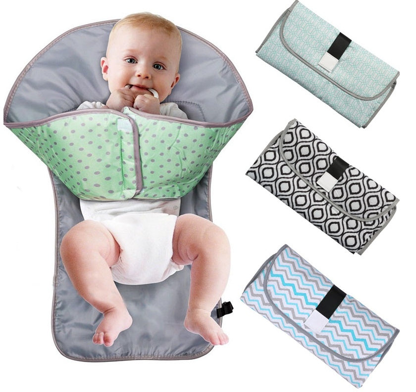 Portable Baby Changing Pad - Waterproof Foldable Diaper Changing Mat - DropOnline.co