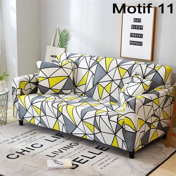 Printed sofa cushion sofa cover sofa cover - DropOnline.co