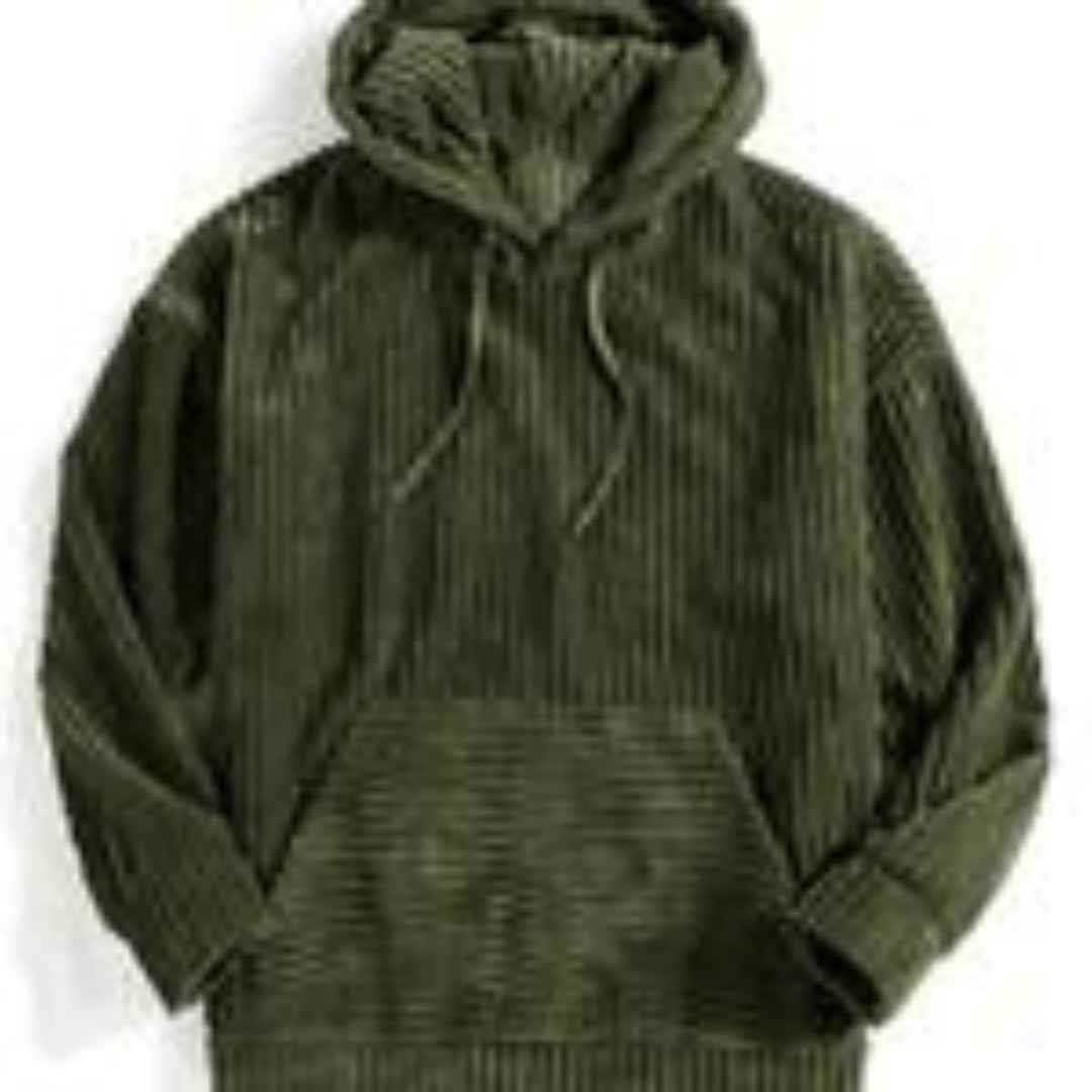 Unisex Jacquard Round Neck Hoodie - Export Quality International Sizes