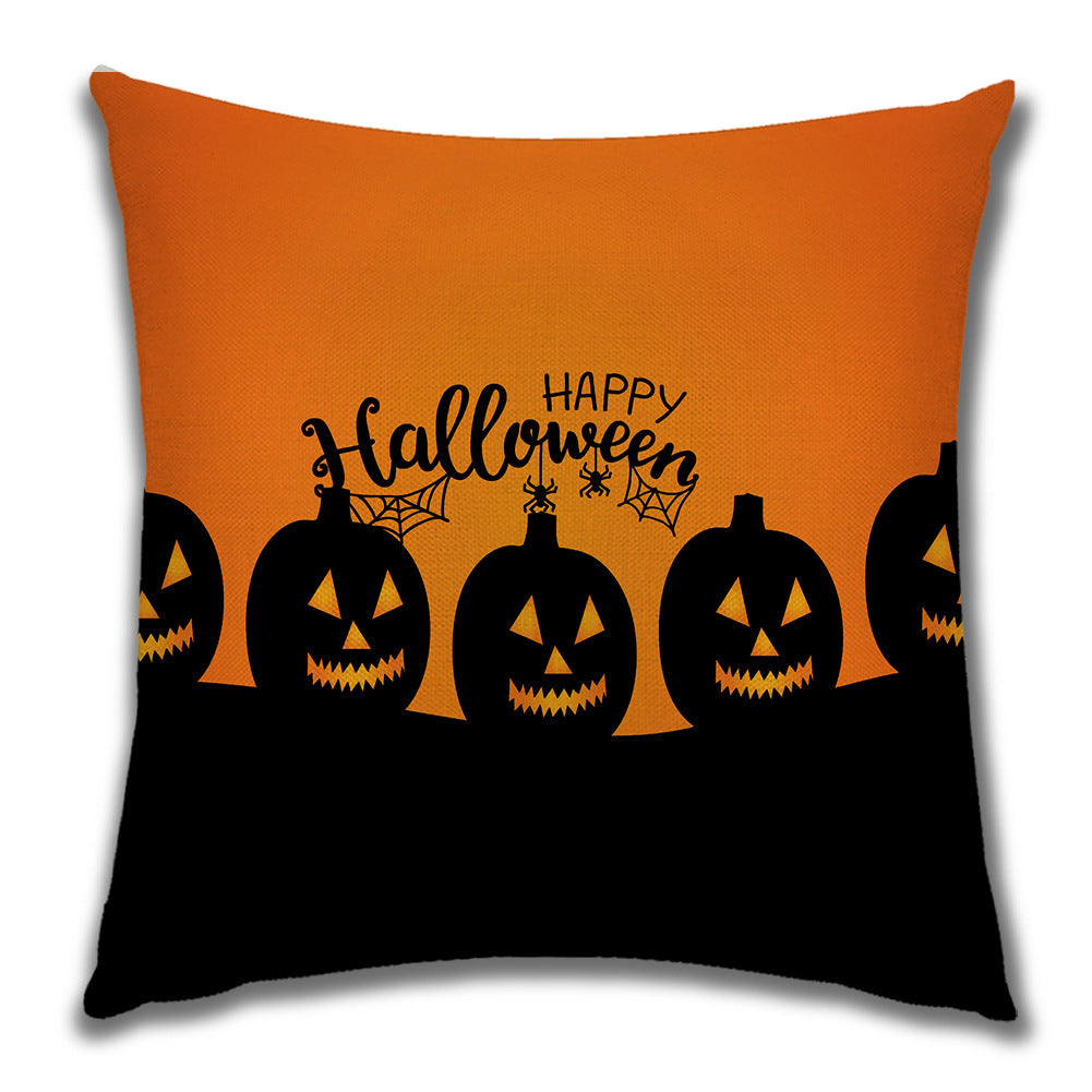 Cartoon Pumpkin Castle Sofa Cushion Cushion Pillowcase - DropOnline.co