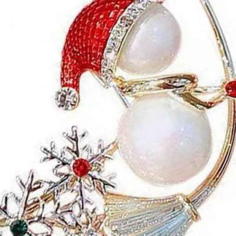 Women's Christmas Brooch Pin - Birthday Gift Daily Decoration Holiday Use - DropOnline.co