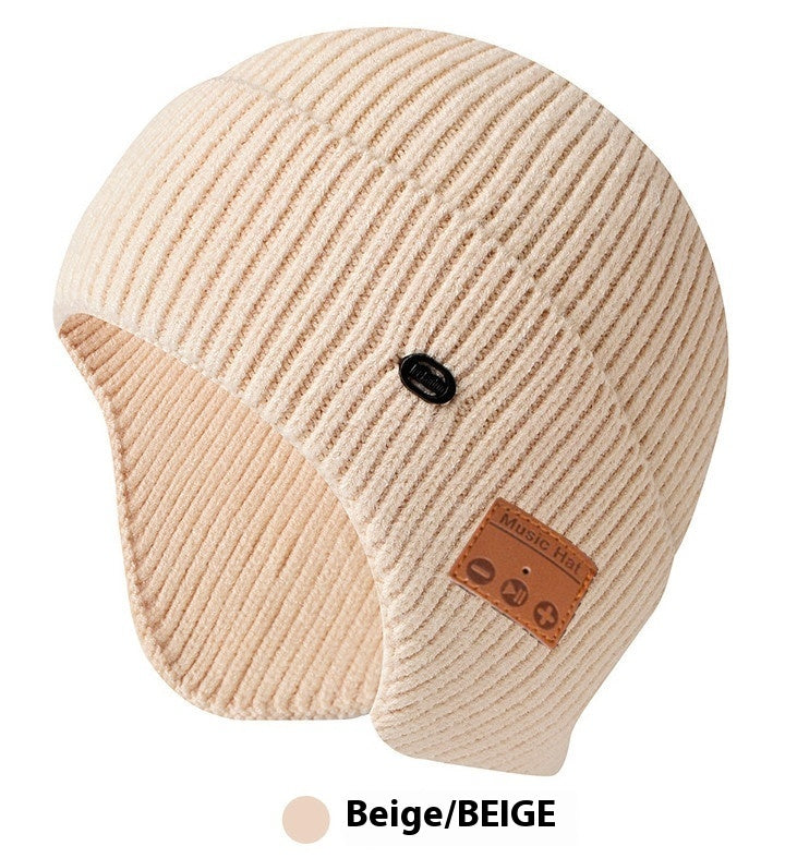 Thickened Bluetooth Cap - Knitted Wireless Music Beanie - DropOnline.co