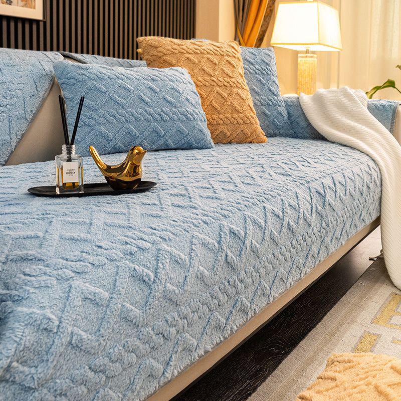 Modern Simple Sofa Cushion Non-slip Cushion Winter - DropOnline.co