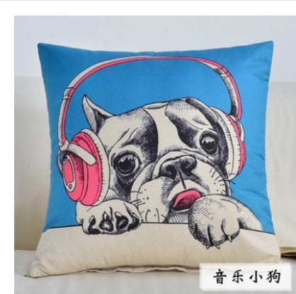 Square back cushion head cushion set square pillow cartoonpillow core pillow car small animal sofa - DropOnline.co
