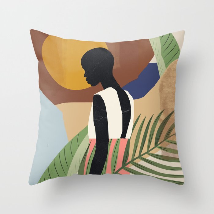 Abstract Geometric Portrait Pillowcase - Modern Art Home Sofa Cushion Pillow Cover - DropOnline.co