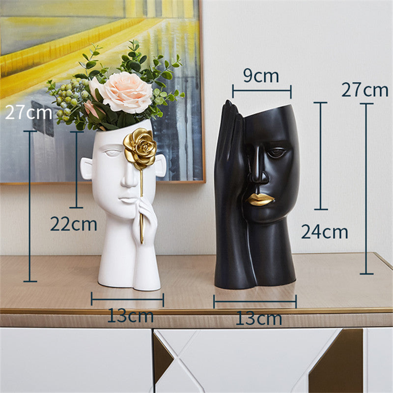 Vase Decoration Art Light Luxury Home Decoration - DropOnline.co