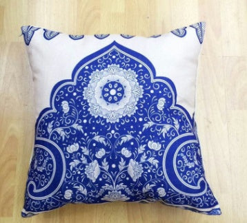 Cartoon Linen Backing Block Back Cushion - DropOnline.co