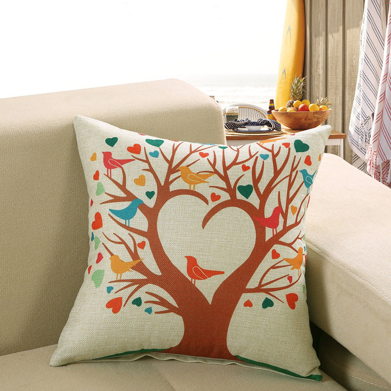 Printed sofa cushion cover - DropOnline.co