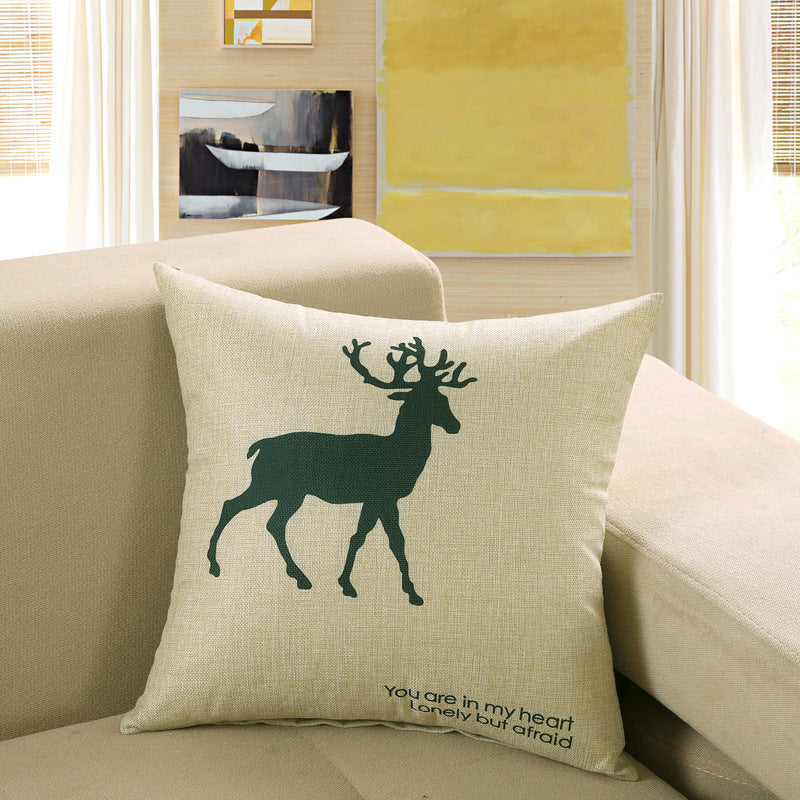 Printed sofa cushion cover - DropOnline.co