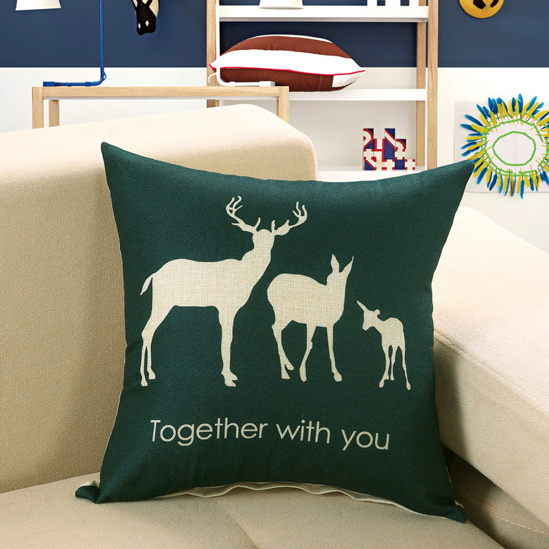 Printed sofa cushion cover - DropOnline.co
