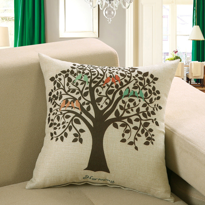 Printed sofa cushion cover - DropOnline.co