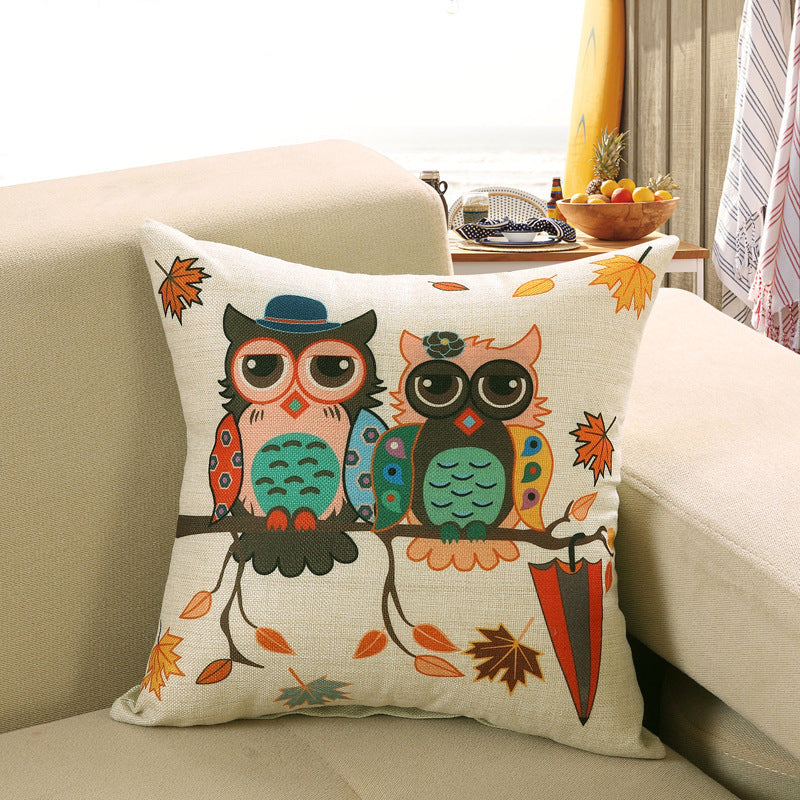 Printed sofa cushion cover - DropOnline.co