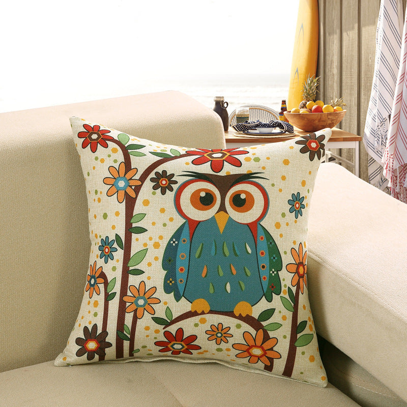 Printed sofa cushion cover - DropOnline.co