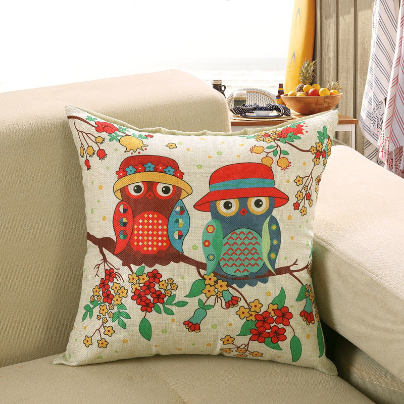 Printed sofa cushion cover - DropOnline.co