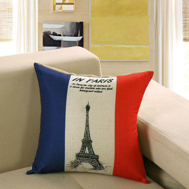 Printed sofa cushion cover - DropOnline.co