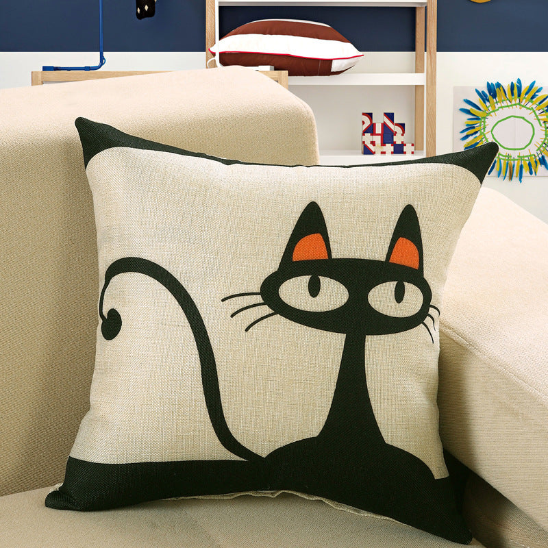 Printed sofa cushion cover - DropOnline.co