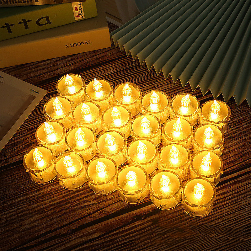 Led Lights Electronic Candle Lighted Tea Wax Home Decor Candles Lamp - DropOnline.co