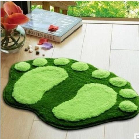 Bathroom Living Room Cushion Bedroom Foot Non-slip Doormat And Foot Mat - DropOnline.co