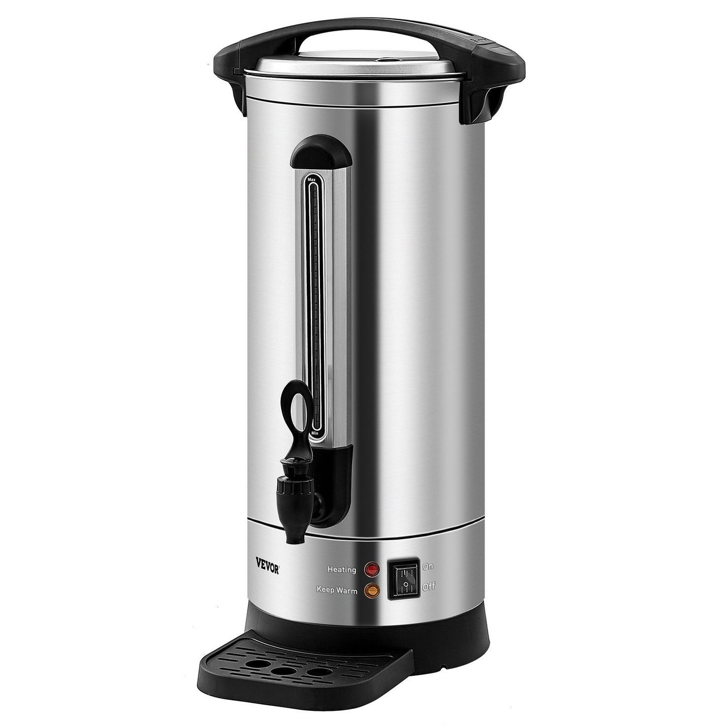 VEVOR Commercial Coffee Urn 110 Cup Stainless Steel Coffee Dispenser Fast Brew - DropOnline.co