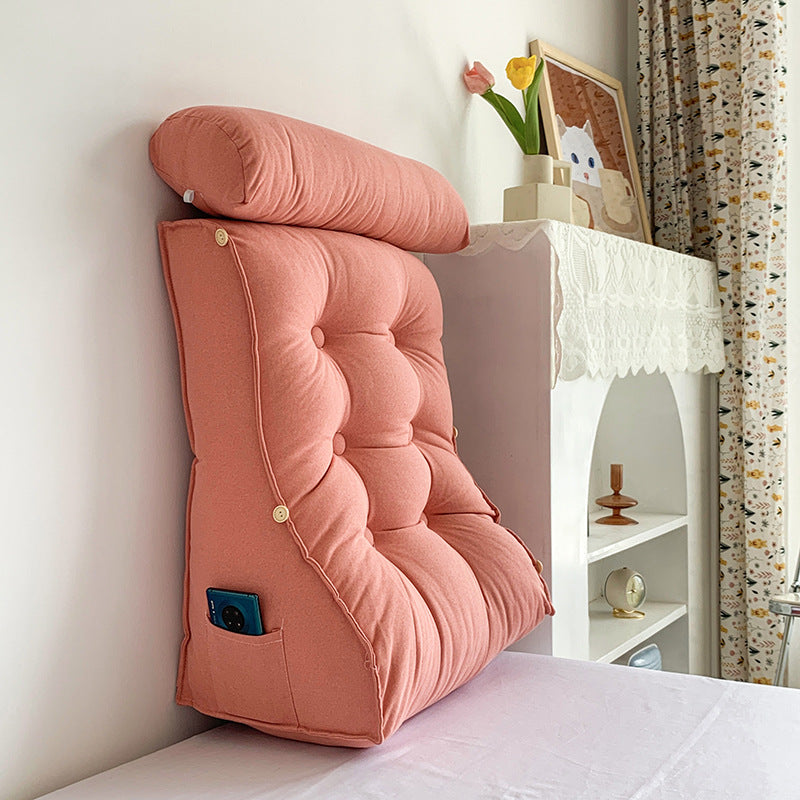 Ergonomics Bedside Cushion Lumbar Cushion Pillow - DropOnline.co