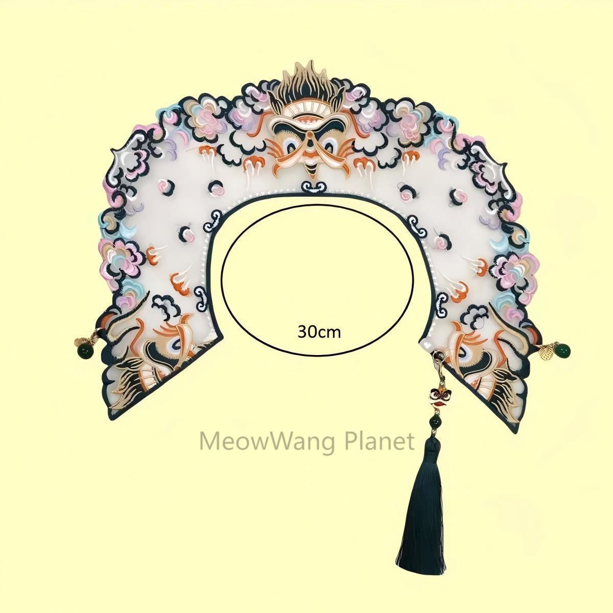 Handmade Chinese Embroidered Pet Shawl Hanfu Style Cloud Shoulder Bib Neck Wrap For Cats Small Dogs Elegant Pet Scarf - DropOnline.co