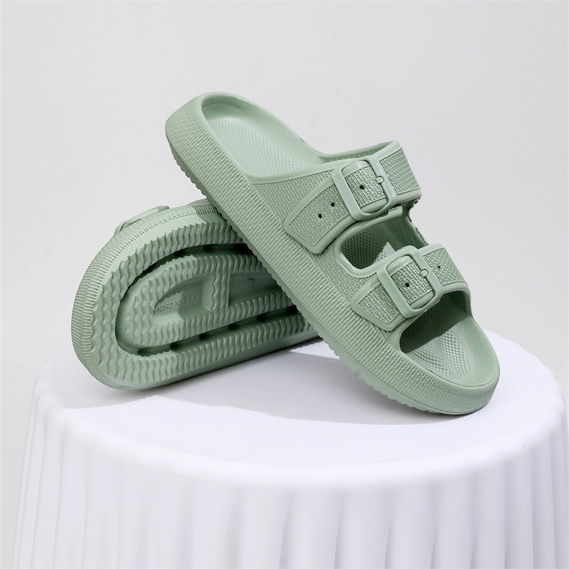 Summer Women Outdoor Indoor Thick-soled Eva Sandals And Slippers - DropOnline.co