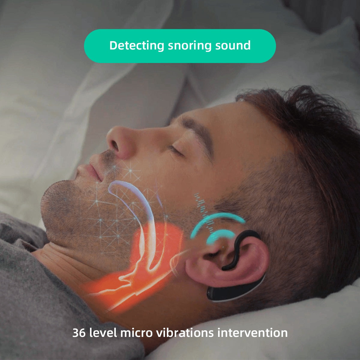 Smart Earset Anti Snoring Device - DropOnline.co