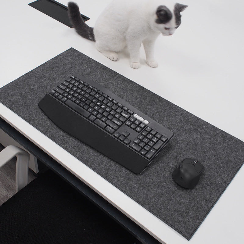 Minimalistic Non-Slip Protector Felt Desk Pad Extended Mouse Keyboard Laptop Gaming PC Accessories C - DropOnline.co