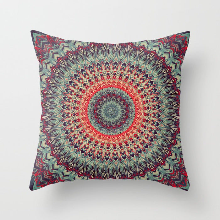 Polyester Pillow Home Decor Sofa Cushion Cover - DropOnline.co
