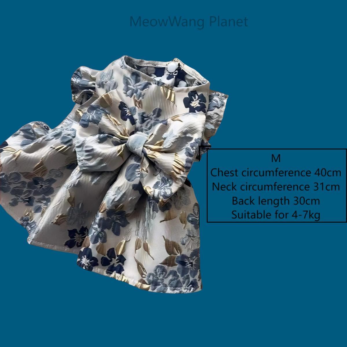 Dog Cat Clothes Pet Apparel Summer Floral Princess Dress For Small Dogs Cats New Season Lightweight Pet Apparel Cute Breathable Strappy Sundress Luxury Pet Gift For Cats Dogs - DropOnline.co