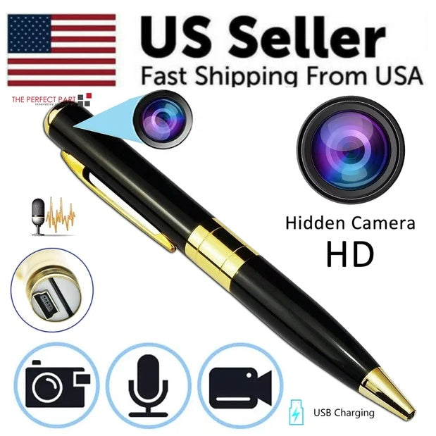 Pen Camera Cam Mini Hidden Pocket Audio Video Recorder DVR Security 1080P HD USA - DropOnline.co