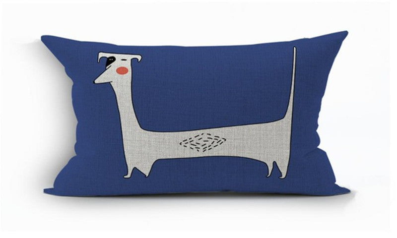 Dachshund Cushion Cover Fungus Sausage - DropOnline.co