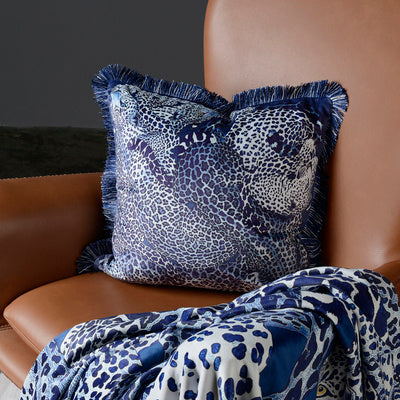 Leopard Living Room Sofa Cushion Tassel Print Pillowcase - DropOnline.co
