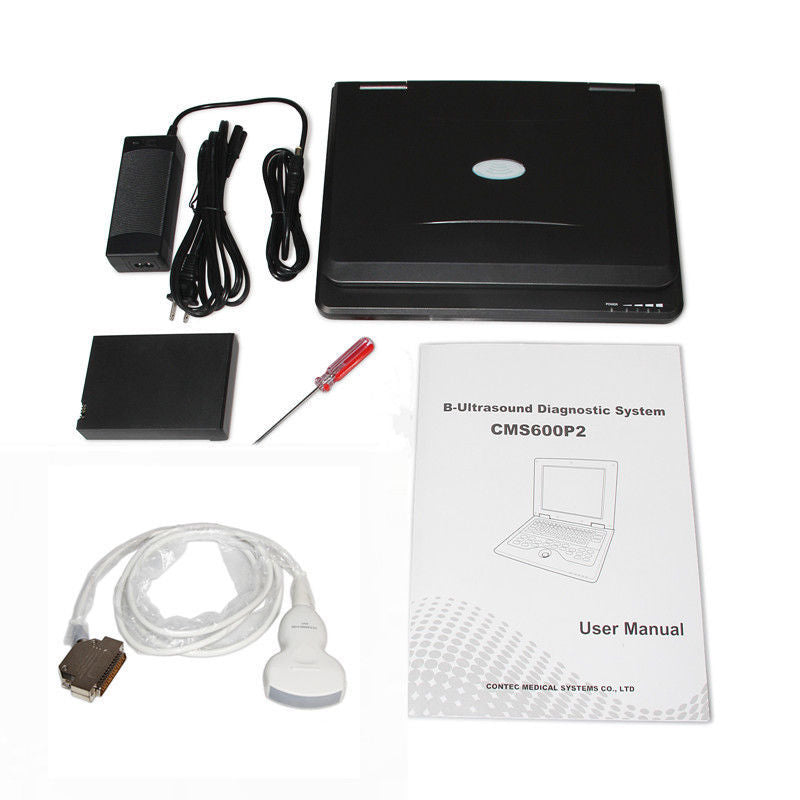 Digital Laptop Machine Ultrasound Scanner Convex 3.5Mhz Probe Abdominal For Human Use - DropOnline.co