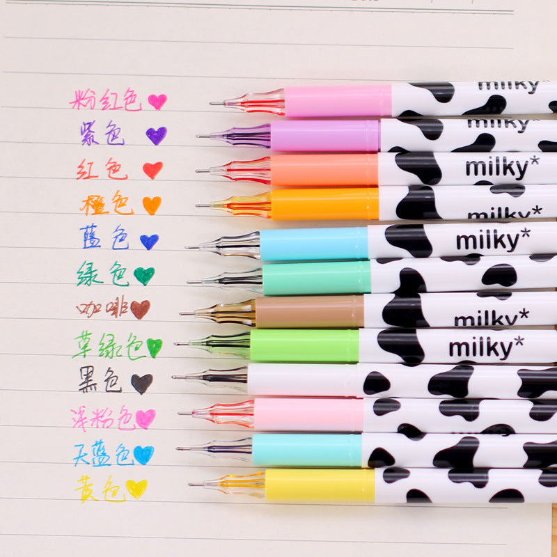 Cow color gel pen - DropOnline.co