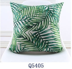 Tropical rain forest sofa pillow cushion - DropOnline.co