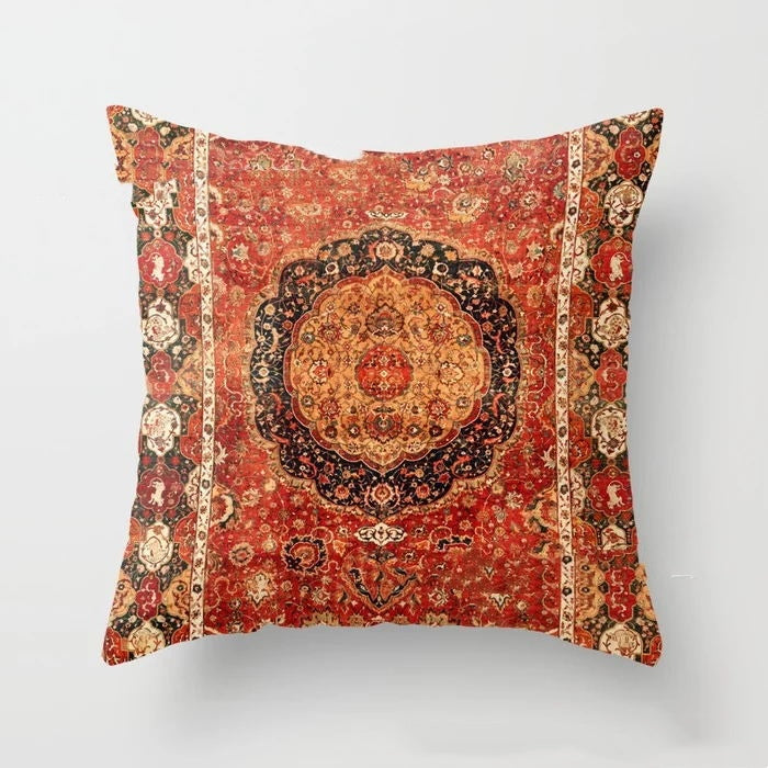 Indian Bohemian Light Luxury Living Room Sofa Bedroom Cushion Lumbar Pillow - DropOnline.co