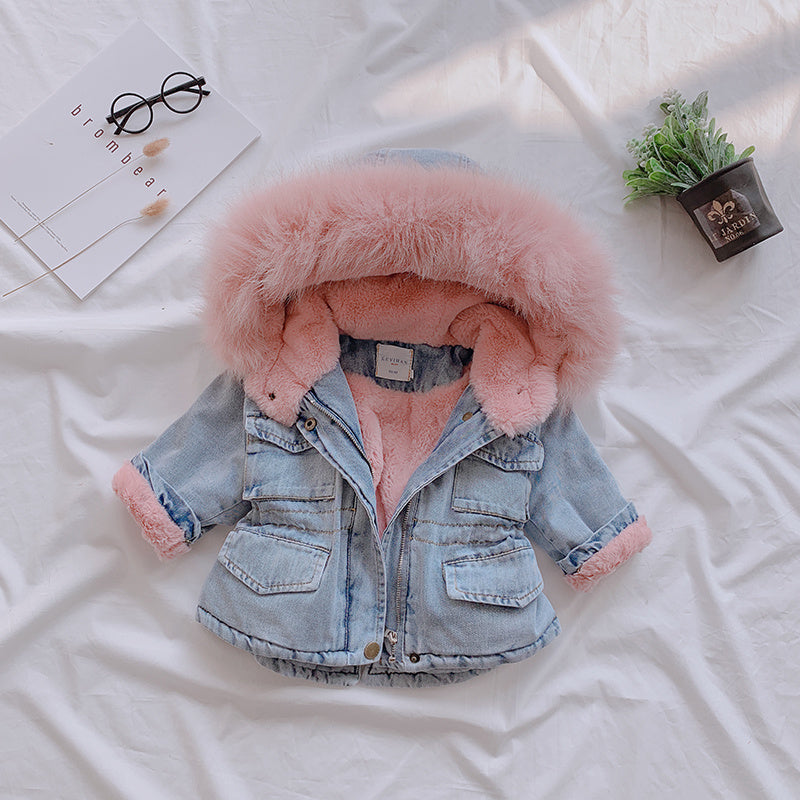 Girl denim coat - DropOnline.co