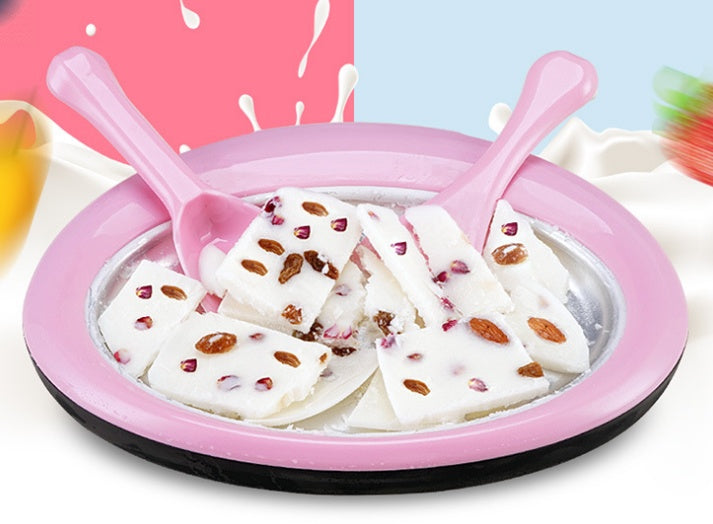 DIY Ice Cream Maker for Kids - Fun Frozen Yogurt Pan with No Electricity Needed - DropOnline.co