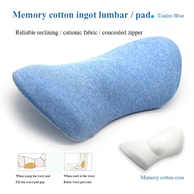 Lumbar Support Pillow For Side Sleepers Pregnancy Relieve Hip Coccyx Sciatica Pain Machine Chair Back Cushion Waist Car Seat - DropOnline.co