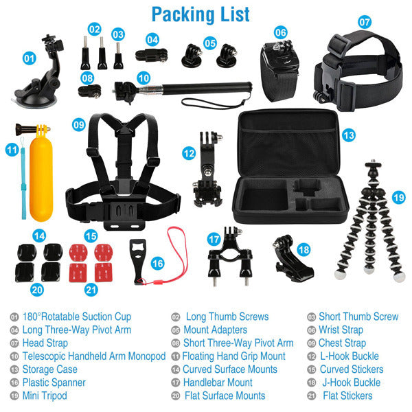 DropOnline 26 In 1 Camera Accessory Kit – High Performance - DropOnline.co