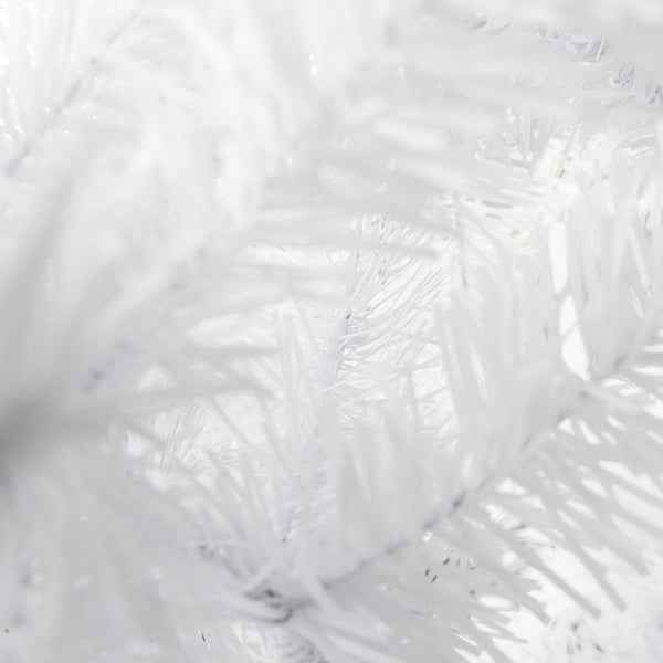 White 7ft Christmas Tree - 950 Branches PVC Material